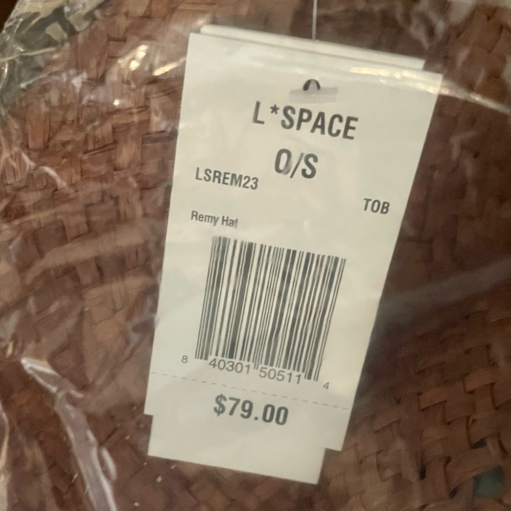 L*Space Brown Woven Hat - Picture 4 of 6